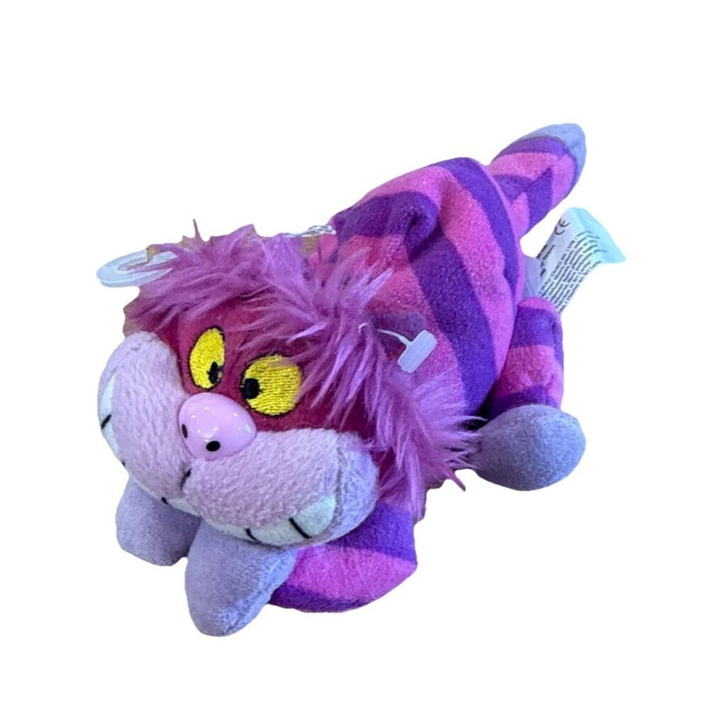 Disney Store Vintage Cheshire Cat Bean Bag Plush Alice In Wonderland